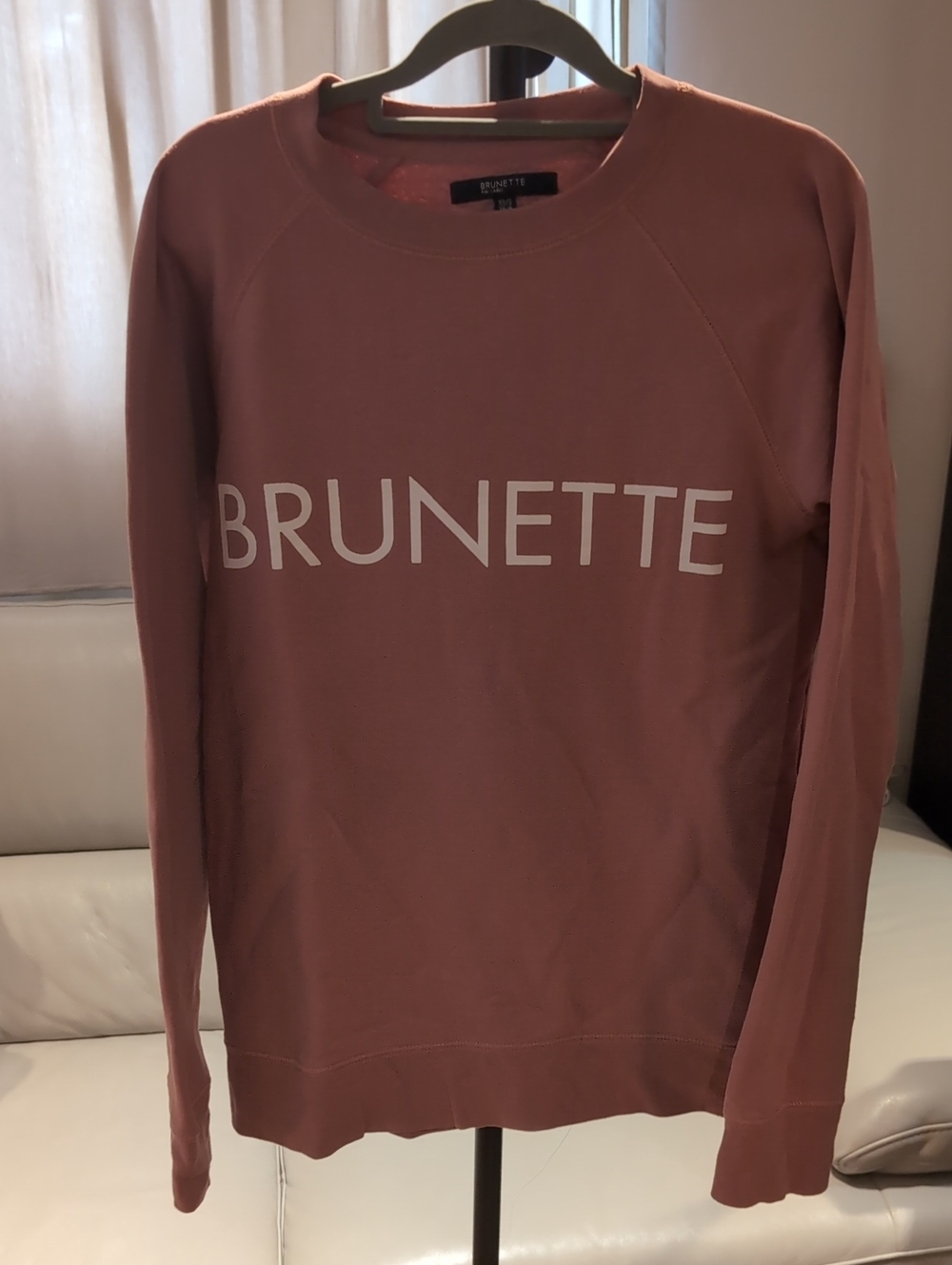 Brunette The Label Mauve Crewneck Sweatshirt